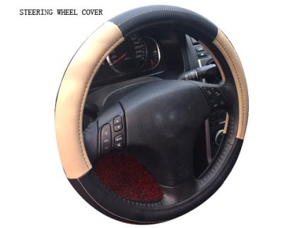 STEERING WHEEL COVER PU 100%