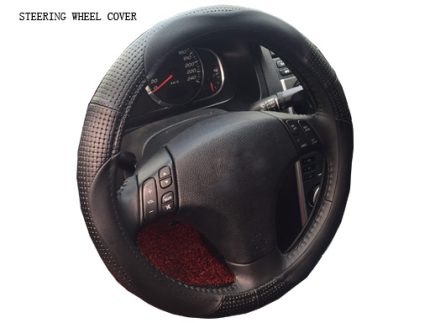 SWC3680 STEERING WHEEL COVER PU 100%