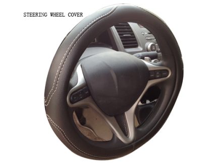 STEERING WHEEL COVER PU 100%