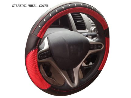 STEERING WHEEL COVER PU 100%