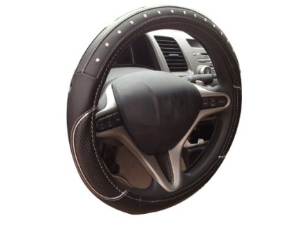 STEERING WHEEL COVER PU 100%