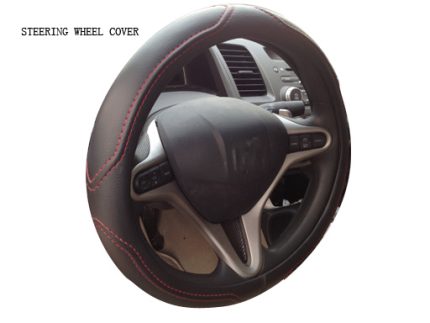 STEERING WHEEL COVER PU 100%