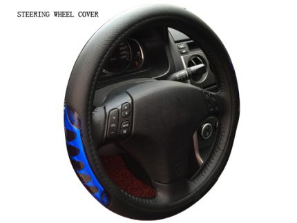 STEERING WHEEL COVER PU 100%