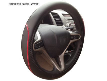 STEERING WHEEL COVER PU 100%