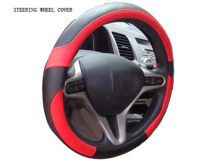 STEERING WHEEL COVER PU 100%