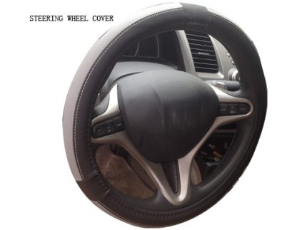 STEERING WHEEL COVER PU 100%