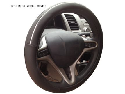 STEERING WHEEL COVER PU 100%