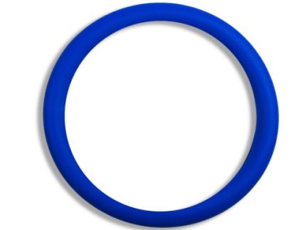 STEERING WHEEL COVER 100% SILICA GEL BLUE