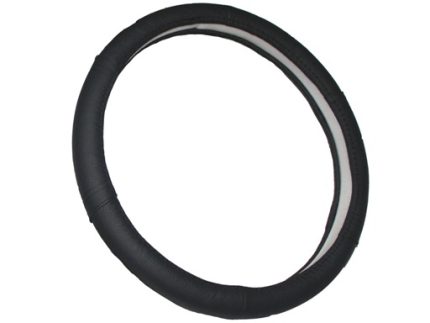 SWC-9231A-BLACK Steering Wheel Cover Black