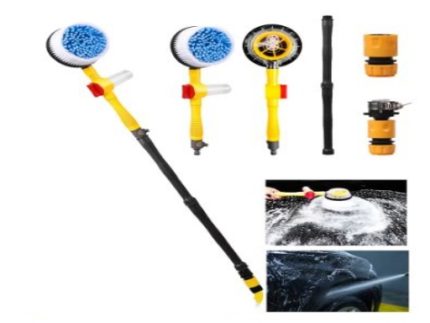 Car cleaning brush set without water pipe CEPILLO LAVAR AUTO