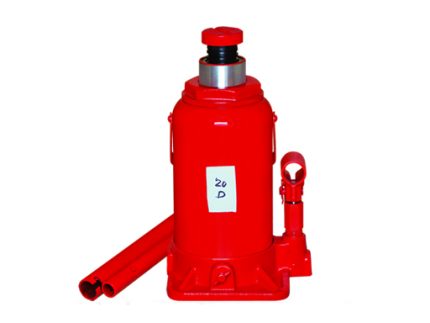 20T BOTTLE JACK LOW RED 190-340mm 8.0kg