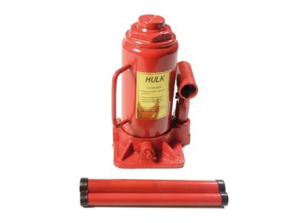 BJ4T 3.3KG MIN HEIGHT 195MM LIFTING HEIGHT 125MM ADJUSTING 60MM BOTTLE JACK RED