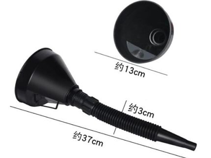 F1031EM Funnel set black dia.130mm