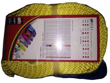 PLAIN LOADING TAPE BELT 3000KG 4Mt x 90mm