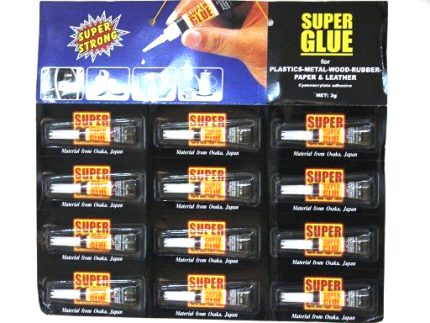 SUPER GLUE 12 pcs/card 3g/pc HS-12