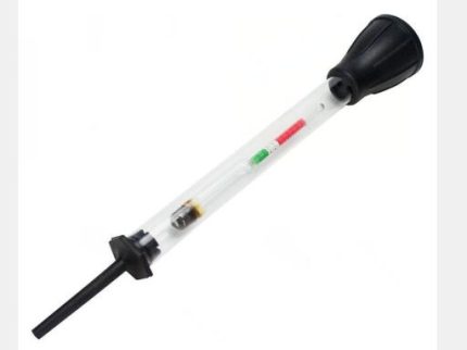 AT14203 BATTERY ACID TESTER HYDROMETER 11.5X2.32 INCH