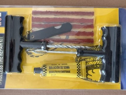 TIRE REPAIR KIT WITH A KNIFE 9PCS