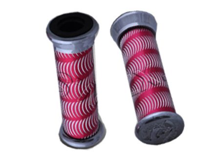 ZX-320 MOTORCYCLE HANDLE RED COLOR
