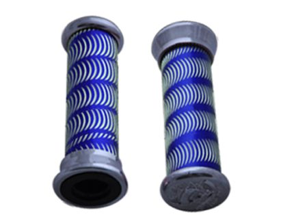ZX-320 MOTORCYCLE HANDLE BLUE COLOR