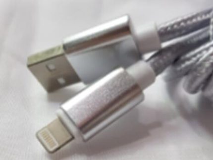 PW6215 MICRO USB  IPHONE 1.2m 2A POWER GREY COLOR