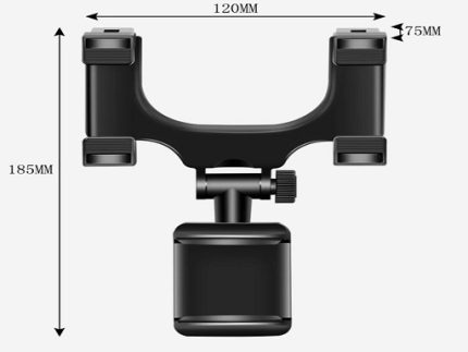 SOPORTE CELULAR PARA ESPEJO