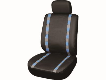 SCPU80 Cushion Covers Blue/Grey stipes