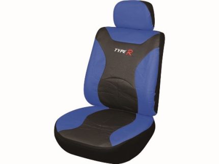 SCPU92 CUSHION COVERS TYPE R BLACK/BLUE 6pcs/set