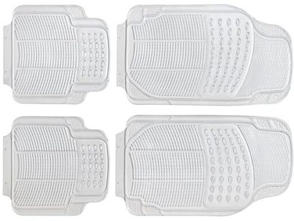 FLOOR MAT RL4001 PVC-NBR 4pcs set CLEAR