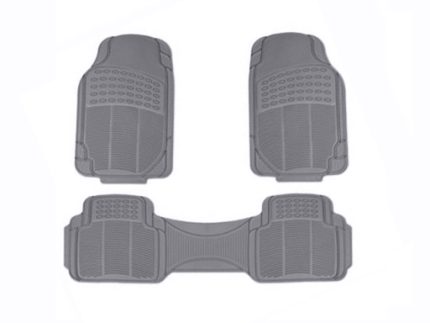 FLOOR MAT RL4001-3 PVC-NBR 3pc set GREY