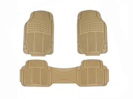 FLOOR MAT RL4001-3 PVC-NBR 3pc set BEIGE