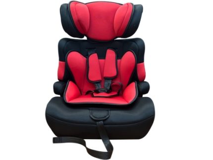 Portable booster child safety seat