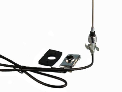 JBA303 YON701 Auto Antenna function VHF/AM/FM mast section 1 extended 31″ cable 47″