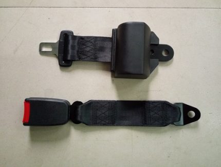 2P RETRACTILE SAFETY BELT BLACK WITH FABRIC STRIP 47x1300MM CYALR2008
