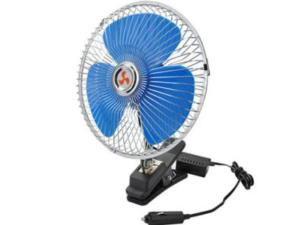 CF2403 HF30112VSC FAN 6inch 12V full casing 1.5m lighter plug WITH CLIP
