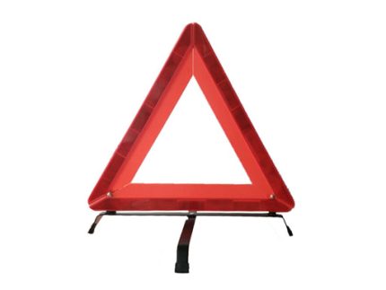 Warning triangle 002 Metal cross support 500g