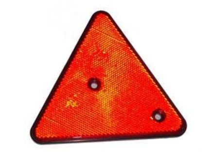 lamp reflector OJO GATO TRIANGULO 15CM ROJO 20BALKA