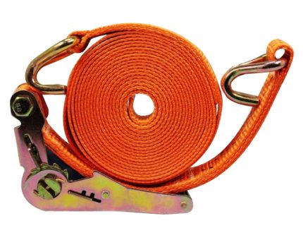 RTD-3T X (0.5+5.5)M 35MM RACHET TIE DOWN COLOR ZINC METAL AND YELLOW COLOR STRAP