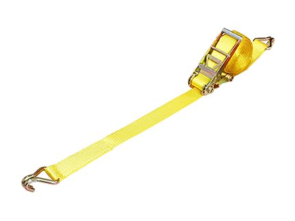 4T X (0.5+8.5)M 50MM RACHET TIE DOWN COLOR ZINC METAL AND YELLOW COLOR STRAP