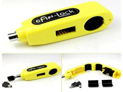 Anti-theft handlebar locks black, green, yellow, orange, blue, red color for you choose