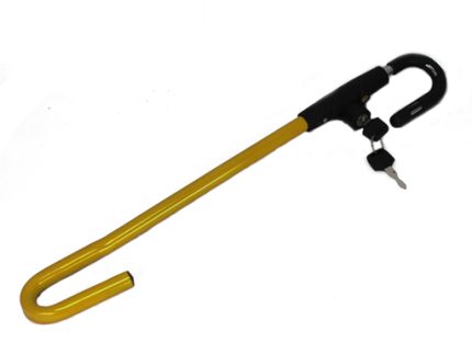 6034 STEERING WHEEL LOCK YELLOW COLOR