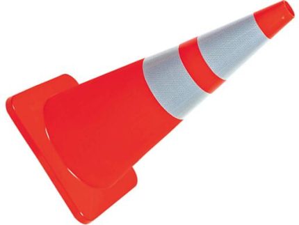 LZ203A PVC CONE 28 inch (700mm) 2.3kgs 360mmx360mm PVC