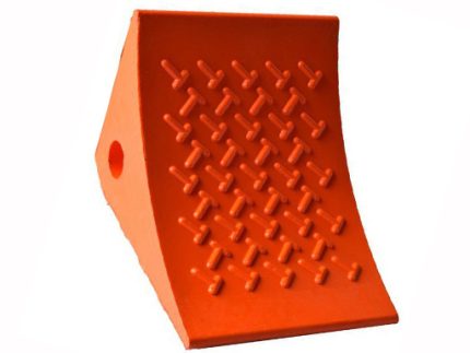 WCP7101 Wheel Chock polyurethane 6T small size 200Lx174Wx147H 0.9KGS