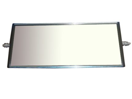 AM-051 16x7 inch MIRROR STIANLESS STEEL BACK HOUSING