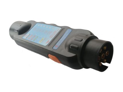 7Pin Trailer Towing Light Cable Circuit Plug Socket Tester