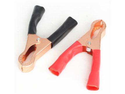 Pinzas BLACK+RED 25A 8cm