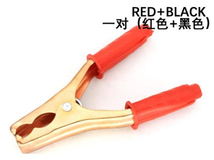 Pinzas BLACK+RED 150A 14cm