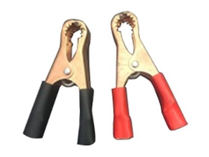 BC3706 JUMPING CABLE CLAMP RED/BLACK 0.5MM THICKNESS #26 size 78x49mm