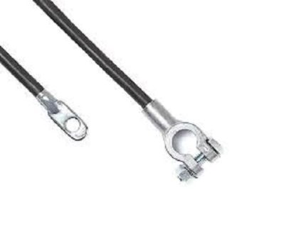 BATTERY CABLE 1 GA 12″ length with 2 cover