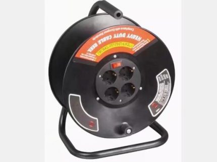 H05VV-F  3x1.5  ROLLER CORD CABLE length 16A 220V 40M