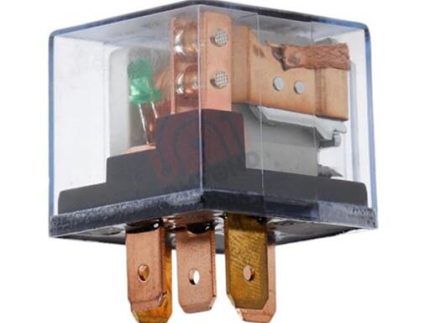 AR12200-5C Relay 150-200A 12v 5pin ALL COPPER + LED Green